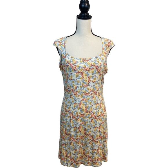 NWT O’Neill Flor Mini Viscose Floral Knit Sundress Size XL - Picture 3 of 9